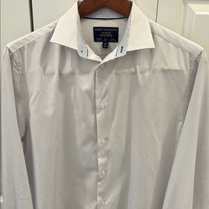 Men's White Button Down Shirt
